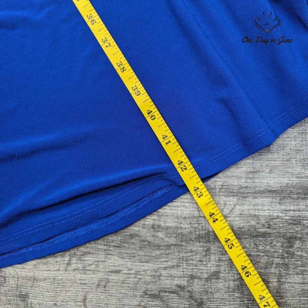 Perceptions Short Sleeve Fit & Flare Dress Size L - Picture 6 of 7